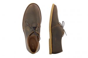 Мъжки обувки с връзки CLARKS - 26139146-beeswaxss19