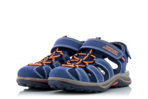 Детски сандали момче IMAC - 332350-1-bluette/orangess19