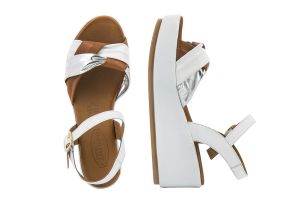 Дамски сандали на платформа CAMPIONE - 19-565-white/silverss19