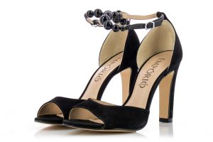 Дамски сандали на ток EMPORIO WERNER - 420248-blackss19