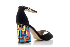 Дамски сандали на ток EMPORIO WERNER - 1624181-blackss19