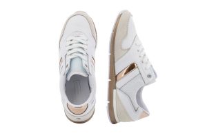Дамски спортни обувки TOMMY HILFIGER - w04100-white/rosess19