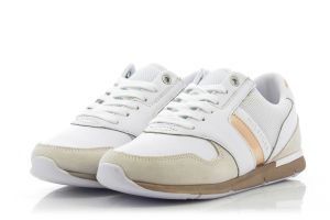 Дамски спортни обувки TOMMY HILFIGER - w04100-white/rosess19