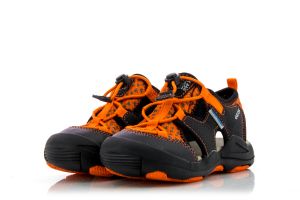 Детски сандали момче GEOX - j92e1b-1-orange/blackss19