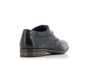 Мъжки обувки с връзки BUGATTI - 16305-black192
