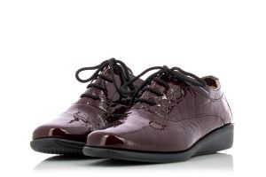 Дамски обувки с връзки RELAX ANATOMIC - 2414-bordo192