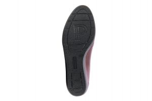 Дамски обувки без връзки PITILLOS - 5726-bordo192