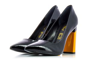 Дамски обувки на ток DONNA ITALIANA - 7066-1-black192