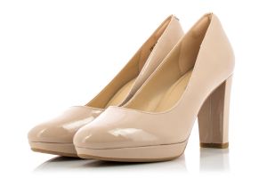 Дамски обувки на ток CLARKS - 26122793-nude192