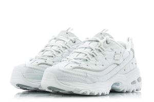 Дамски спортни обувки SKECHERS - 13087-white/silver192