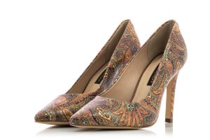 Дамски обувки на ток JORGE BISCHOFF - j40258010-terracota192