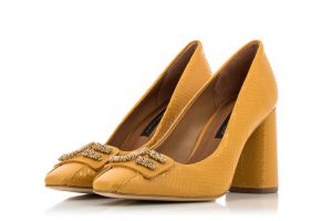 Дамски обувки на ток JORGE BISCHOFF - j41362008-curry192