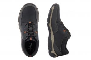 Мъжки обувки с връзки CLARKS - 26138656-black192