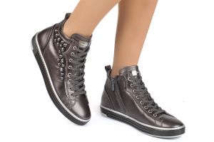 Дамски спортни обувки NERO GIARDINI - 06662-anthraciteaw18