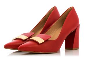 Дамски обувки на ток VERONELLA - 45310094-marsalaaw18