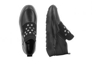 Дамски спортни обувки GEOX - d745ta-blackaw18