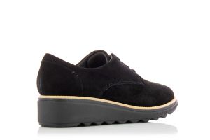 Дамски обувки с връзки CLARKS - 26136362-blackaw18