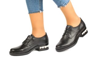Дамски обувки с връзки CAMPIONE - 23110-blackaw18
