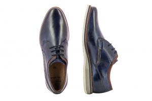 Мъжки обувки с връзки BUGATTI - 68402-d.blue.cognacss19