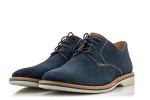 Мъжки обувки с връзки CLARKS - 26131819-navyss19