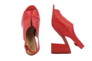 Дамски сандали на ток VERONELLA - 60638-vermelhoss19