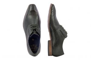 Мъжки обувки с връзки BUGATTI - 82101-d.green192