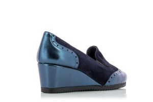 Дамски обувки на платформа COMART - 22585-blue192