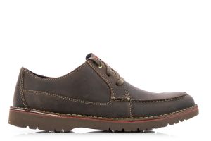 Мъжки обувки с връзки CLARKS - 26144822-d.brown192