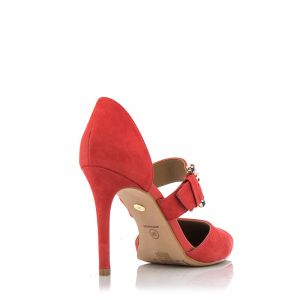 Дамски обувки на ток VEROFATTO - 6015304-vermelho201