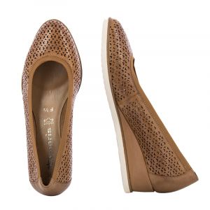 Дамски обувки на платформа TAMARIS - 22312-cognac201