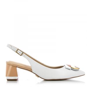 Дамски обувки на ток  DONNA ITALIANA - 2011-white201