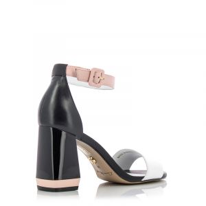 Дамски сандали на ток DONNA ITALIANA - 8771-black201