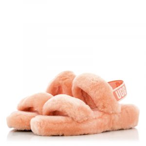 Дамски равни сандали UGG - 1107953-pink201