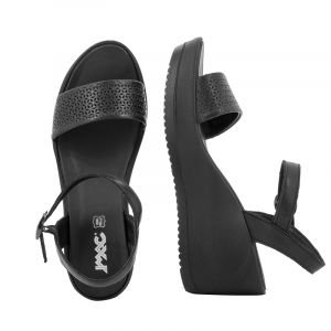 Дамски сандали на платформа IMAC - 508410-black201