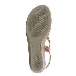 Дамски сандали на платформа CONFORT - 7420-miele201