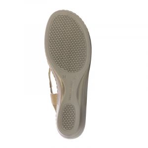 Дамски сандали на платформа CONFORT - 7385-beige201