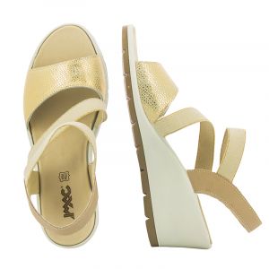 Дамски сандали на платформа IMAC - 508160-oro/beige201