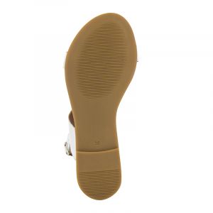 Дамски равни сандали CARLO FABIANI - 2494-white201