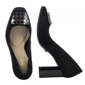 Дамски обувки на ток DONNA ITALIANA - 2285-black202
