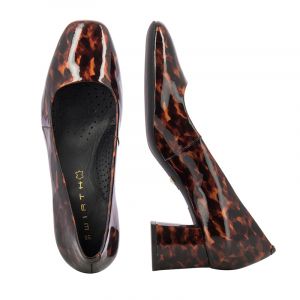 Дамски обувки на ток WIRTH - 57500-bronze202