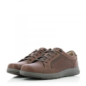 Мъжки ежедневни обувки CLARKS - 26155098-mahogany202