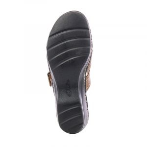 Дамски чехли Clarks - 26116585-tanss16