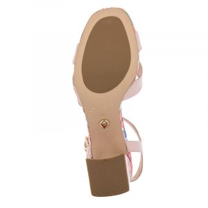 Дамски сандали на ток DONNA ITALIANA - 10018-orchid211