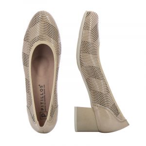 Дамски обувки на ток PITILLOS - 6041-piedra211