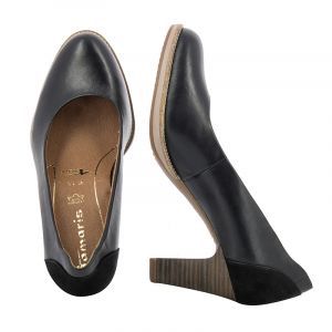 Дамски обувки на ток TAMARIS - 22425-black211