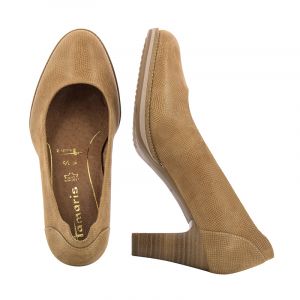 Дамски обувки на ток TAMARIS - 22425-almond211
