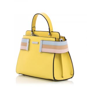 Дамска чанта ALESSIA MASSIMO - 1600-yellow211