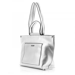 Дамска чанта ALESSIA MASSIMO - 1254-silver211