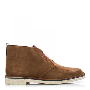 Мъжки ежедневни обувки CLARKS - Bushacre 3 261578817 Cola Suede