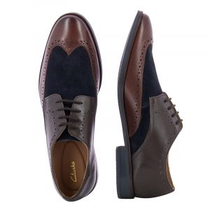 Мъжки официални обувки CLARKS - 26156597-tan211